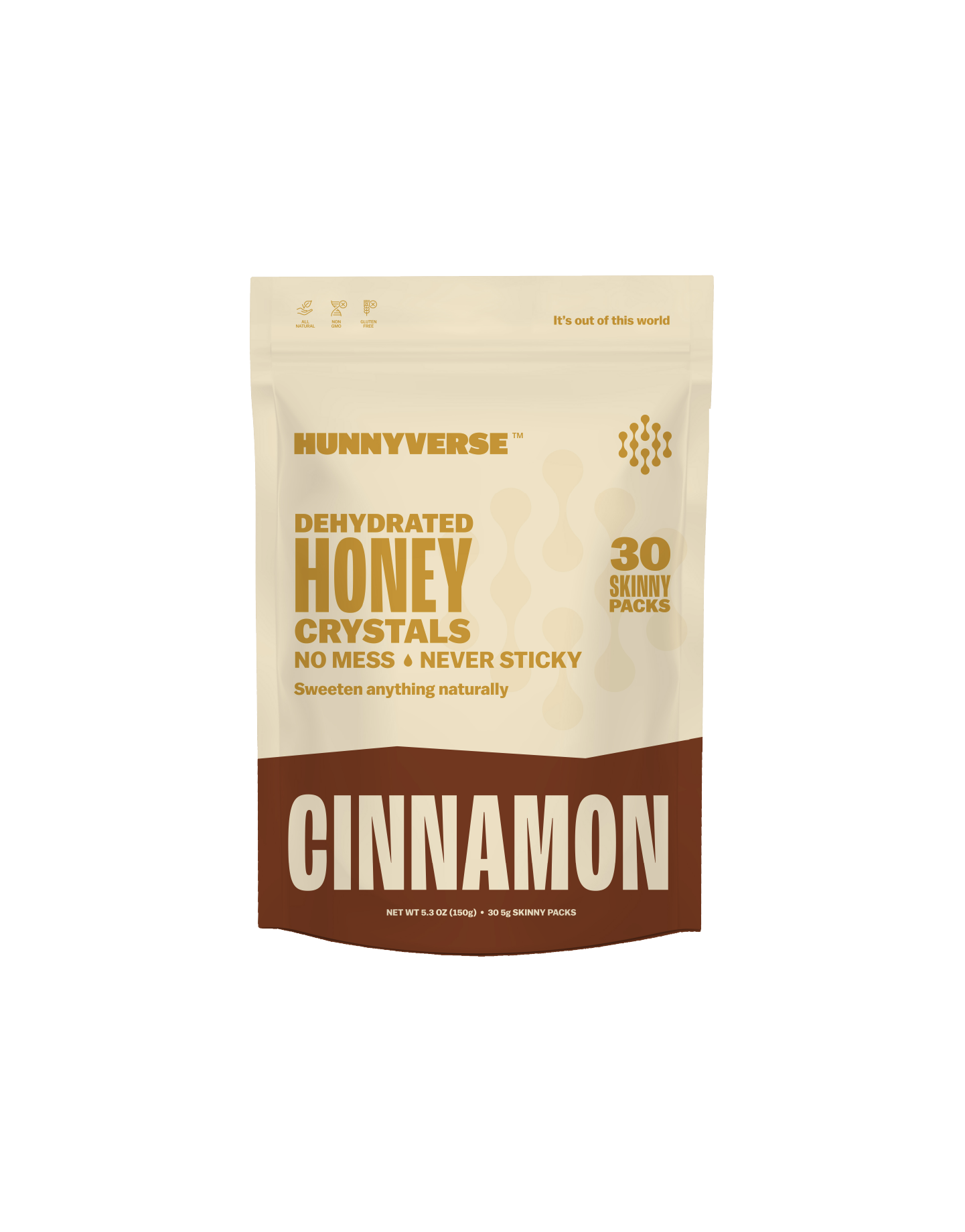 Dehydrated Cinnamon - Honey Skinny Packs - 30 ct.