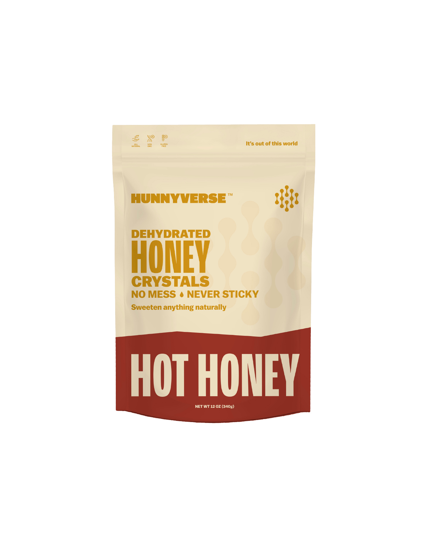 Dehydrated Hot Honey - Value Pack - 12oz pouch.