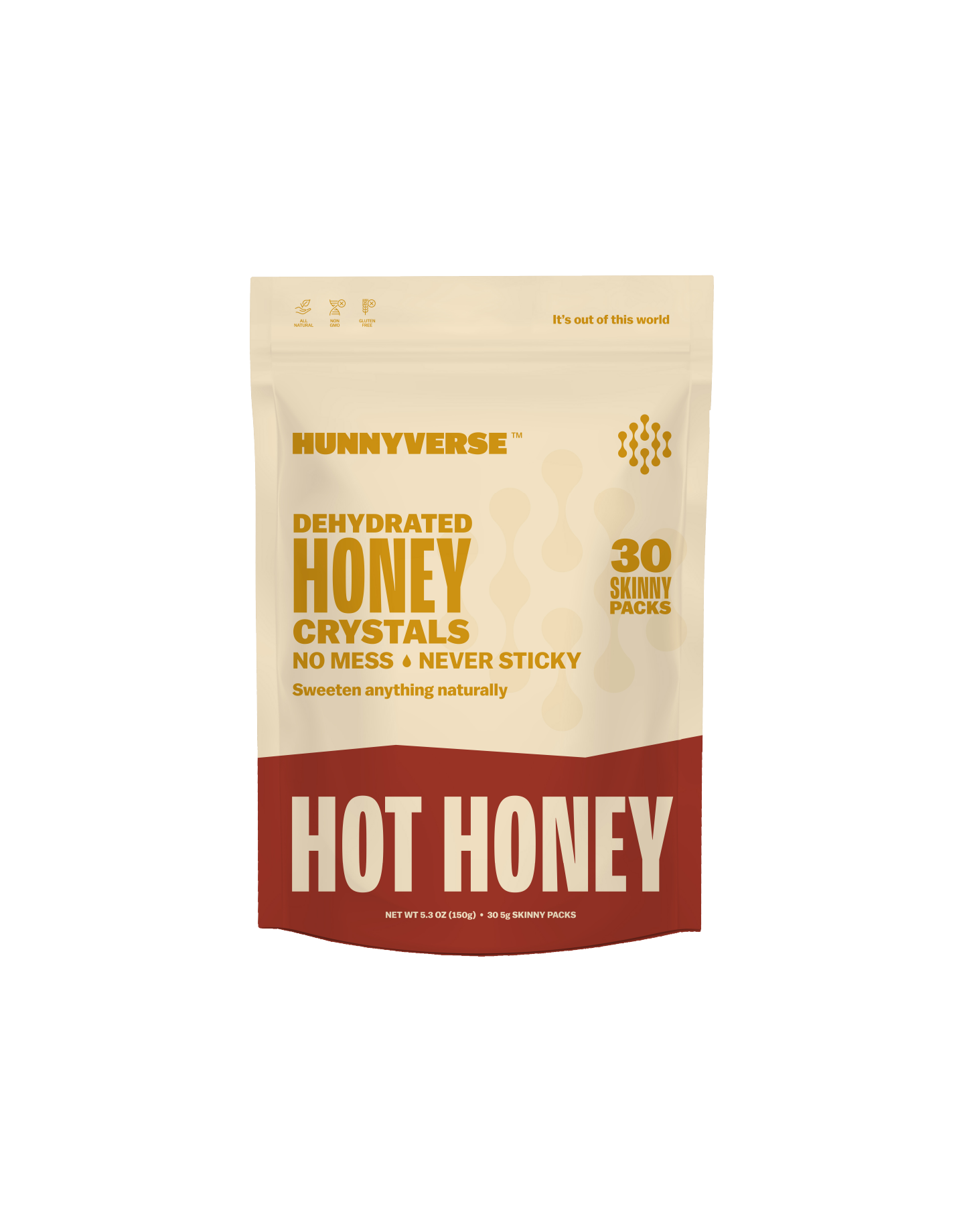 Dehydrated Hot Honey - Skinny Packs - 30 ct.
