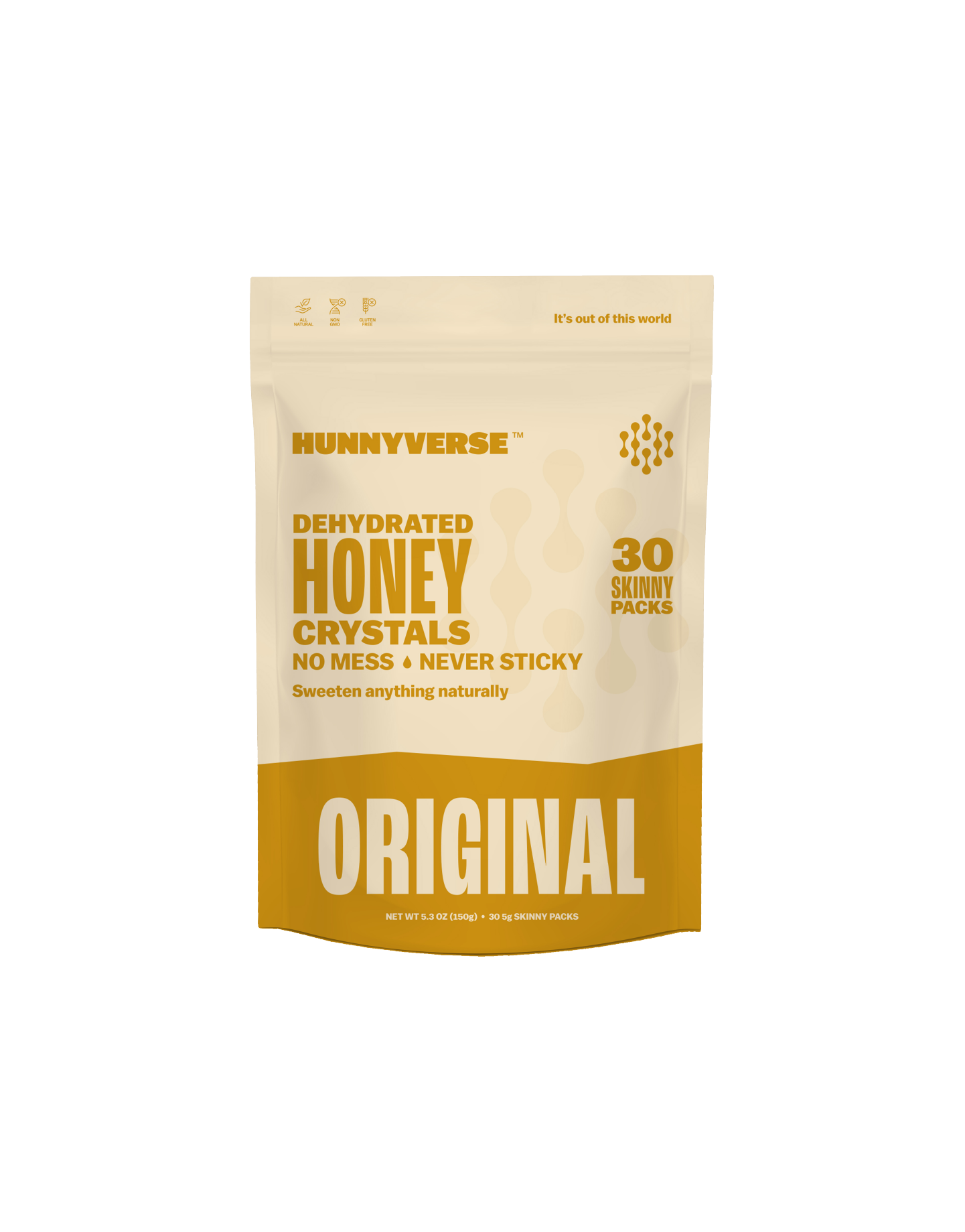 Dehydrated Original Honey - Skinny Packs - 30 ct.
